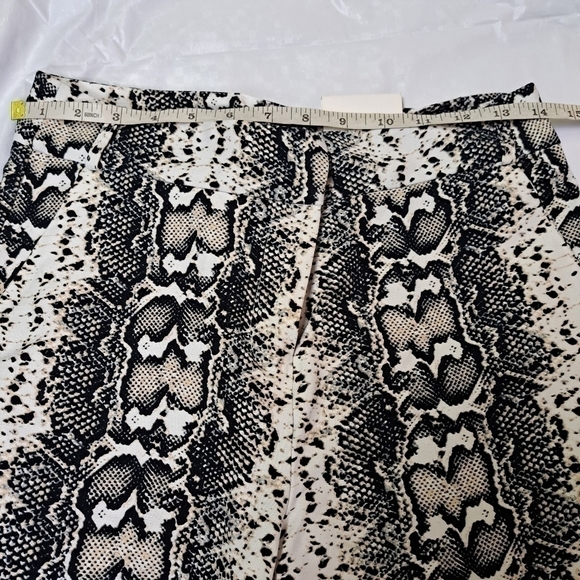 JULES & Leopold Pull on Kick Flare Capri Snakeskin - Picture 9 of 13